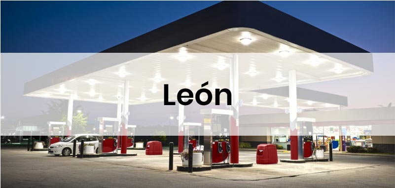 las gasolineras mas baratas de Leon